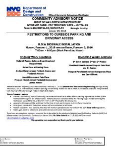 GKRH034-02-ROWBioswales-Community Advisory Notice-Parking-(2.1-2.5.16)