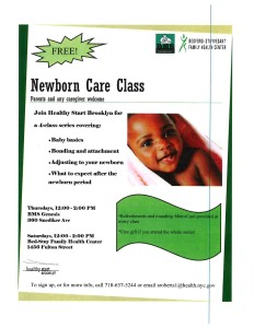 newborn care class