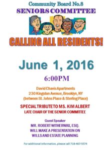 Seniors Cmt Mtg Flier June 2016