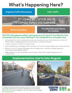 St Johns Sterling Safety Improvements